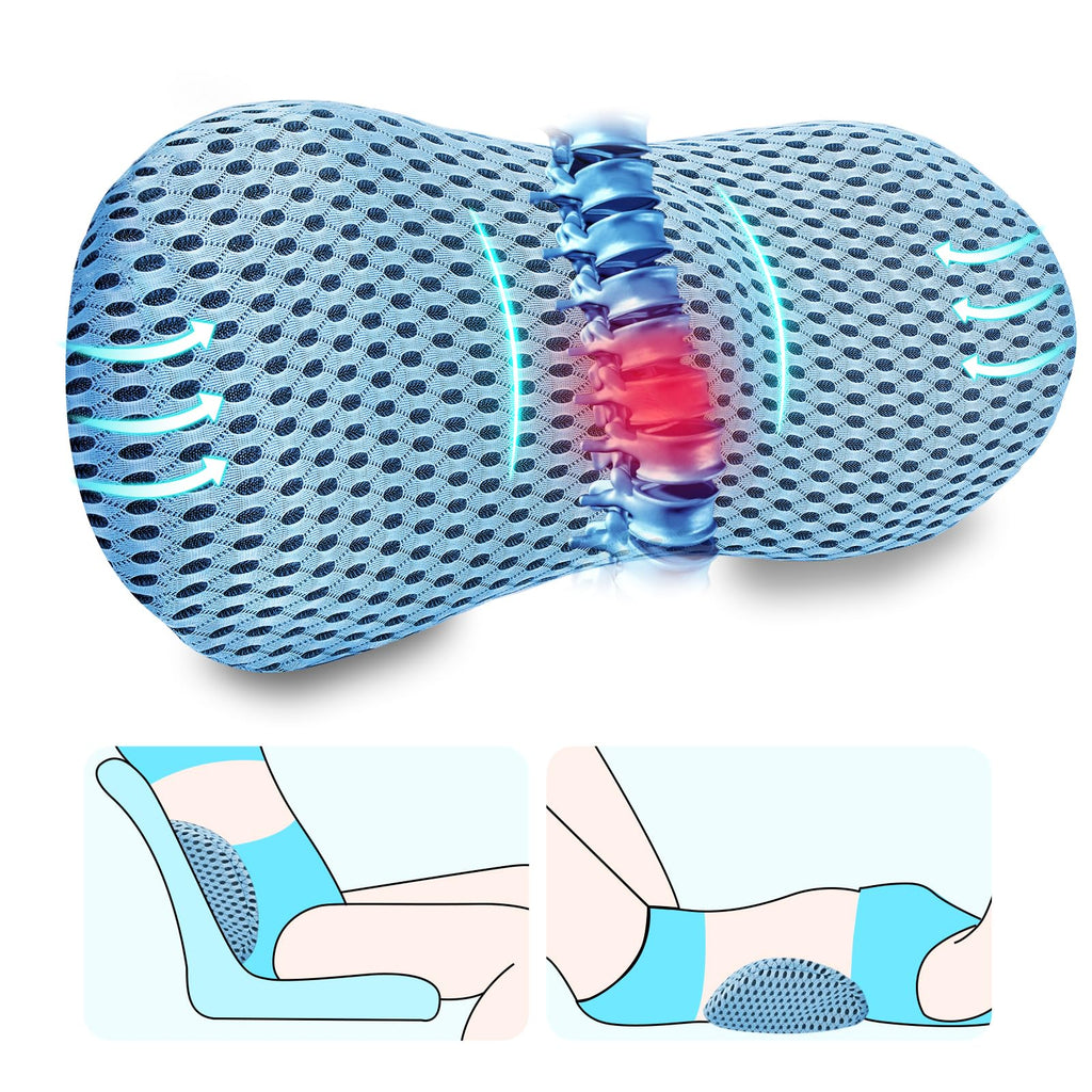 Support Pillow, Back Pillow for Low Back Pain Relief, Ergonomic