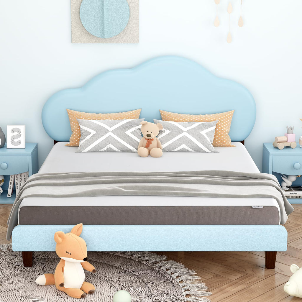 Memory Foam Mattress, Soft Plush Feel, Breathable, 12 Inch, Queen, White/Grey