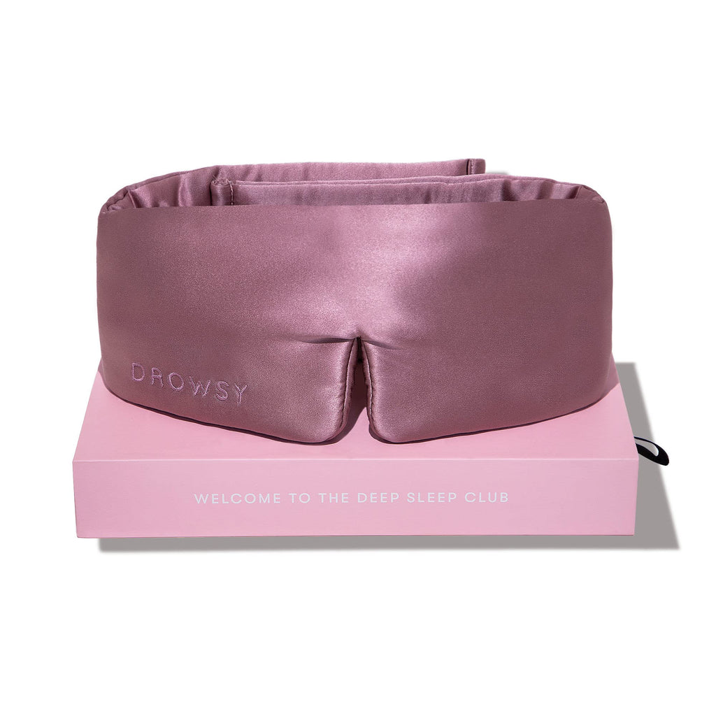 Silk Sleep Mask - Face-Hugging, Padded Cocoon for Luxury Sleep in Total Darkness