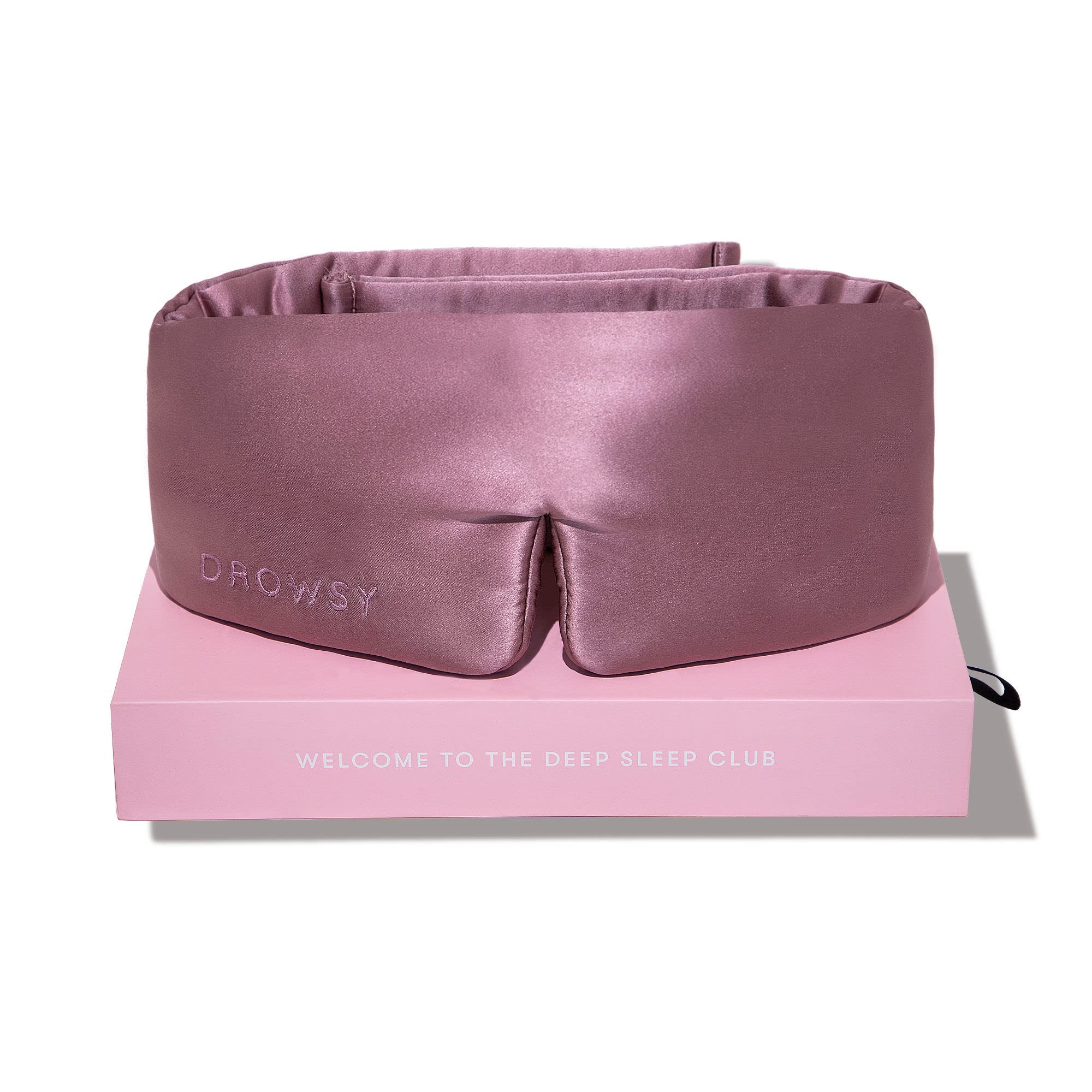 Silk Sleep Mask - Face-Hugging, Padded Cocoon for Luxury Sleep in Total Darkness