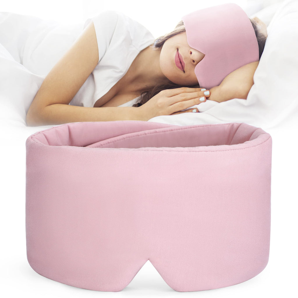 Cotton Sleep Mask Blackout - Handmade Eye Mask for Sleeping Eye Shade Cover