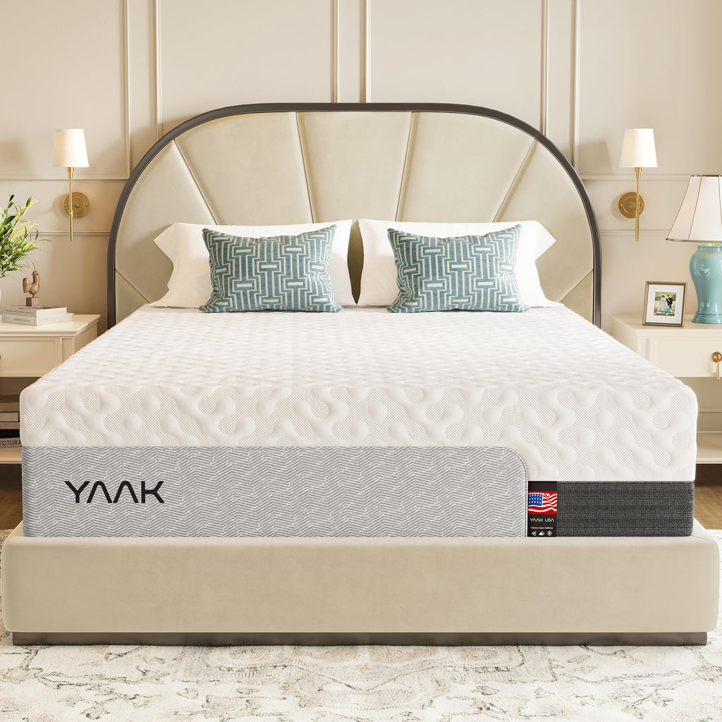 12 Inch Memory Foam Mattress in a Box for Back Pain, Cooling Gel Bed