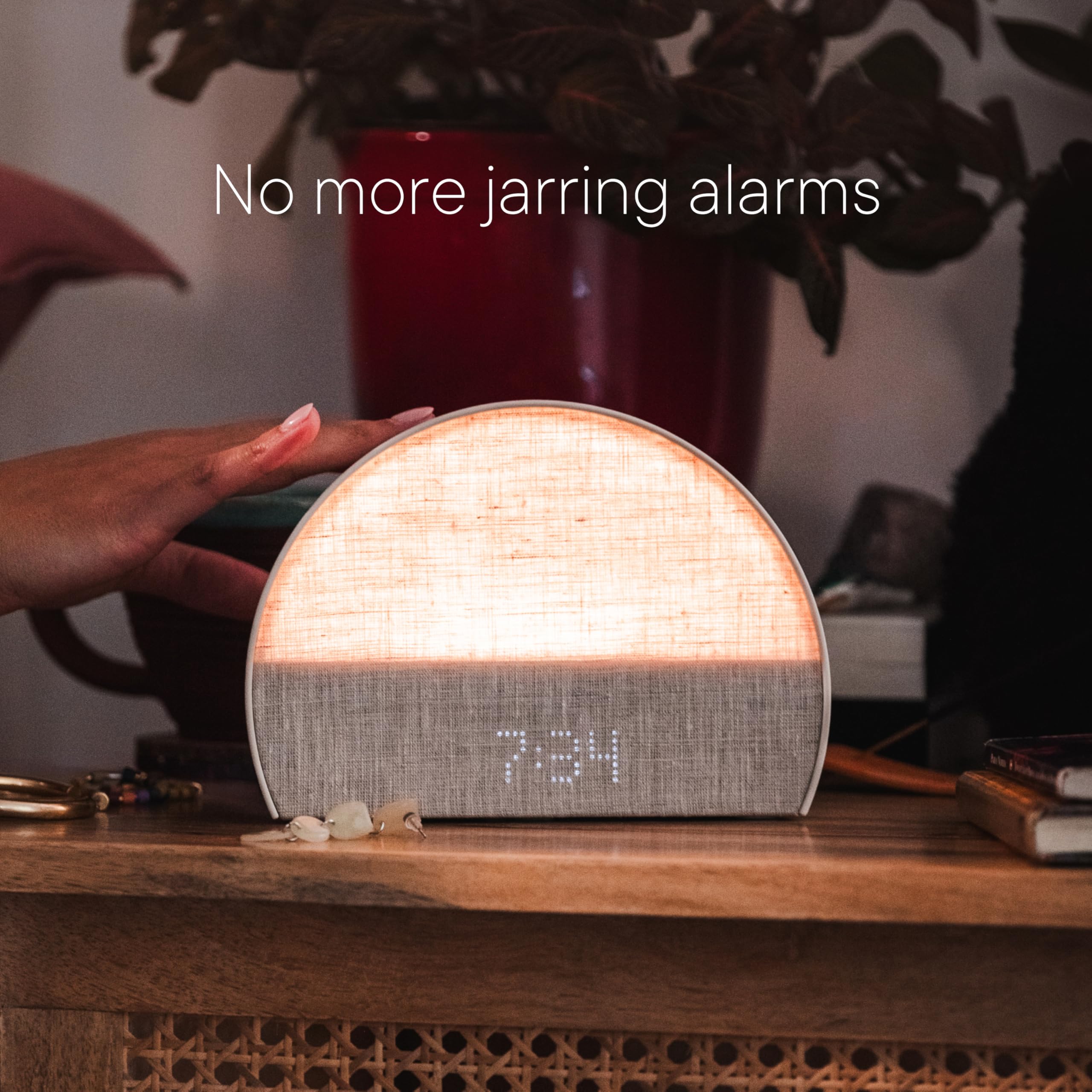 Hatch Restore 3 Sunrise Alarm Clock, Sound Machine, Smart Light (Cocoa) - White Noise