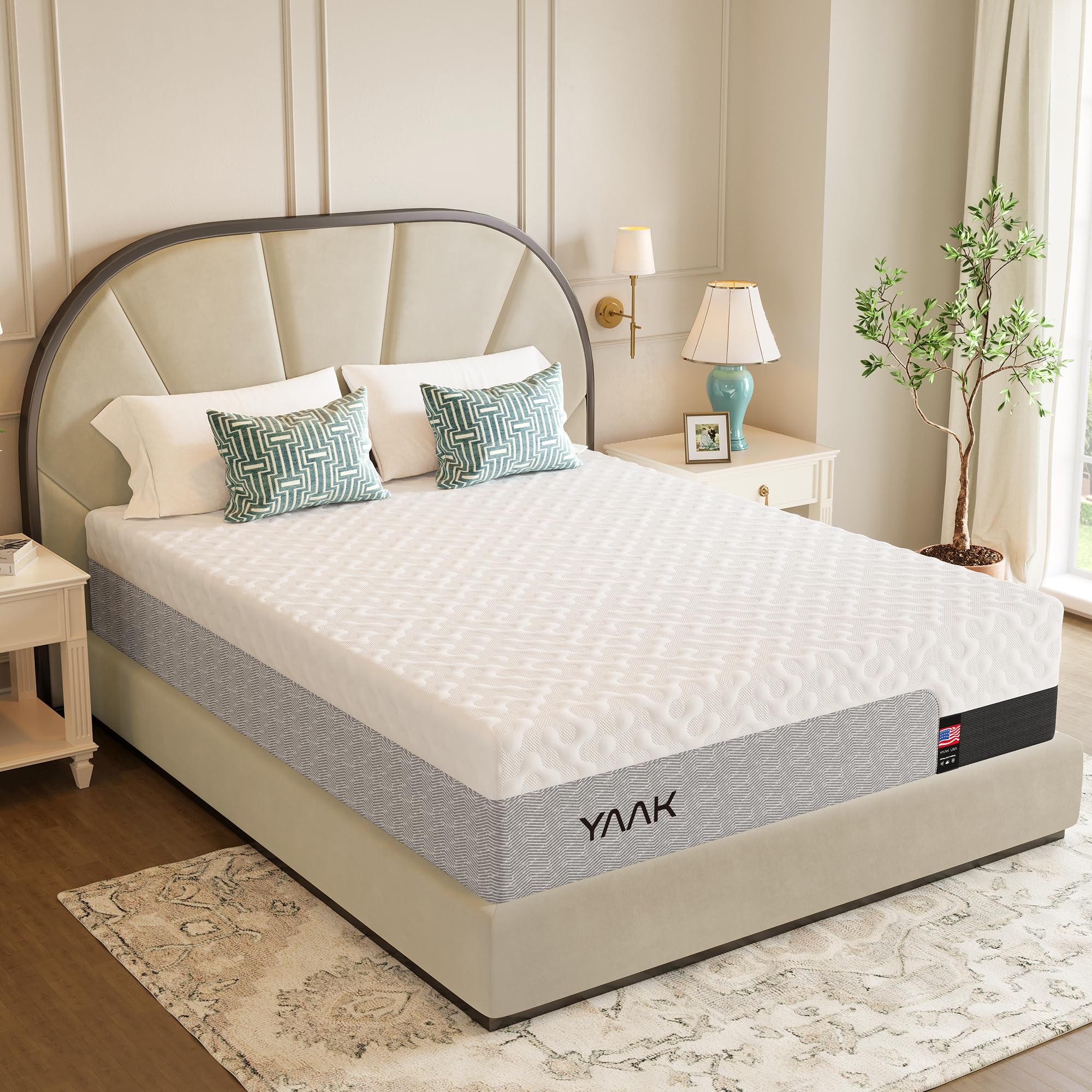12 Inch Memory Foam Mattress in a Box for Back Pain, Cooling Gel Bed