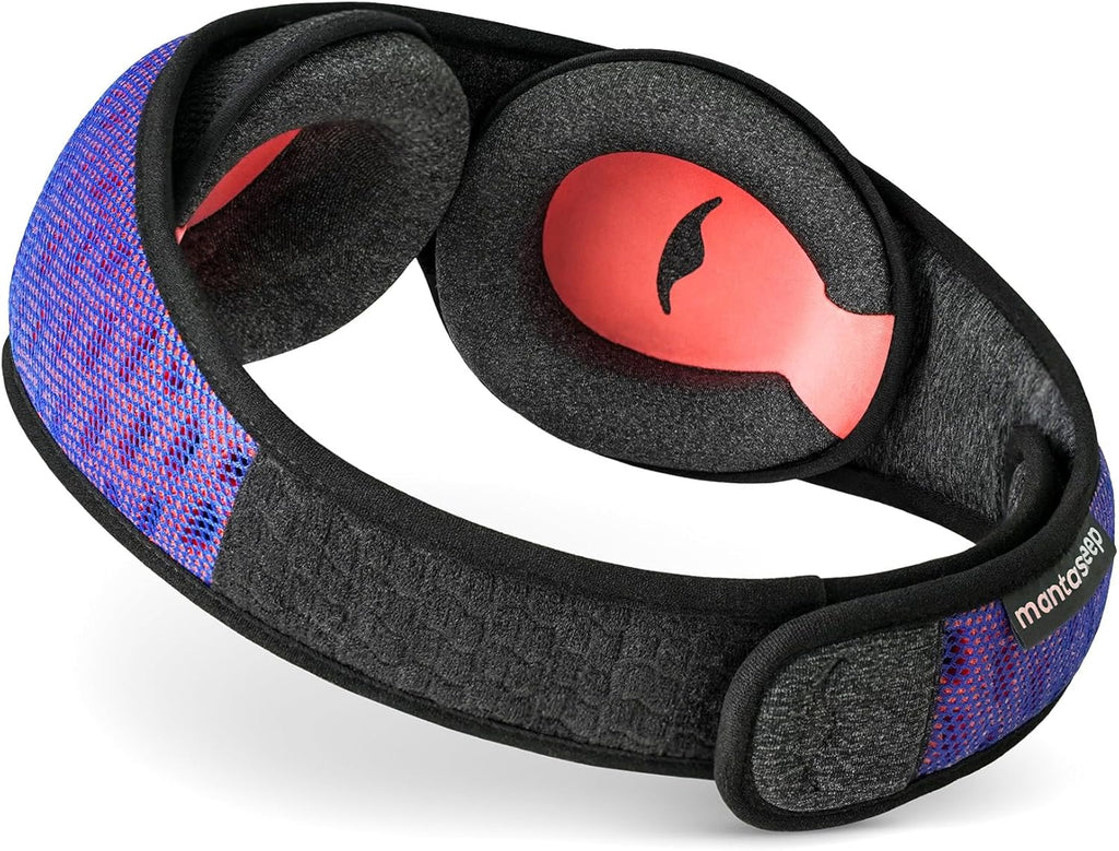 Manta Pro Sleep Mask - 100% Light Blocking Sleep Mask for Side Sleepers