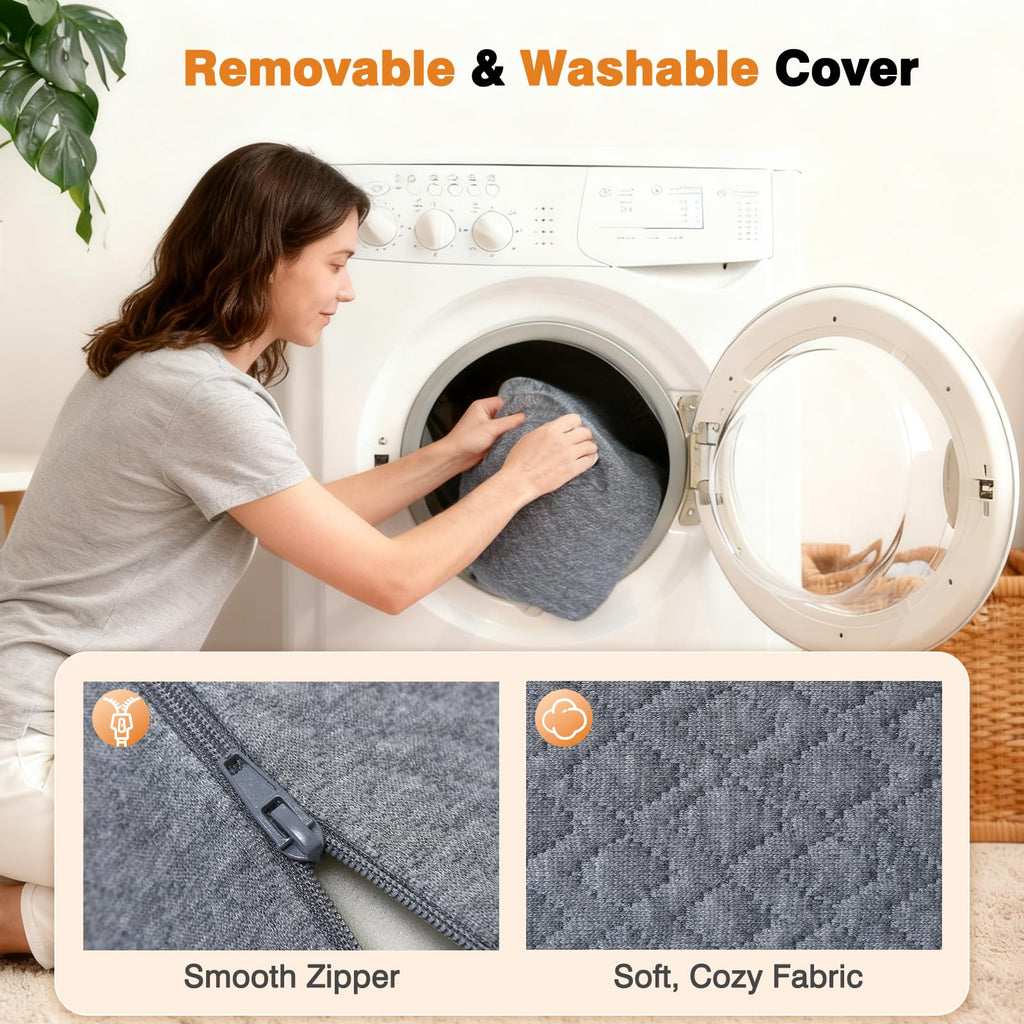 34" Extra-Long Wedge Pillow, Back & Arm Support, Bed Wedge