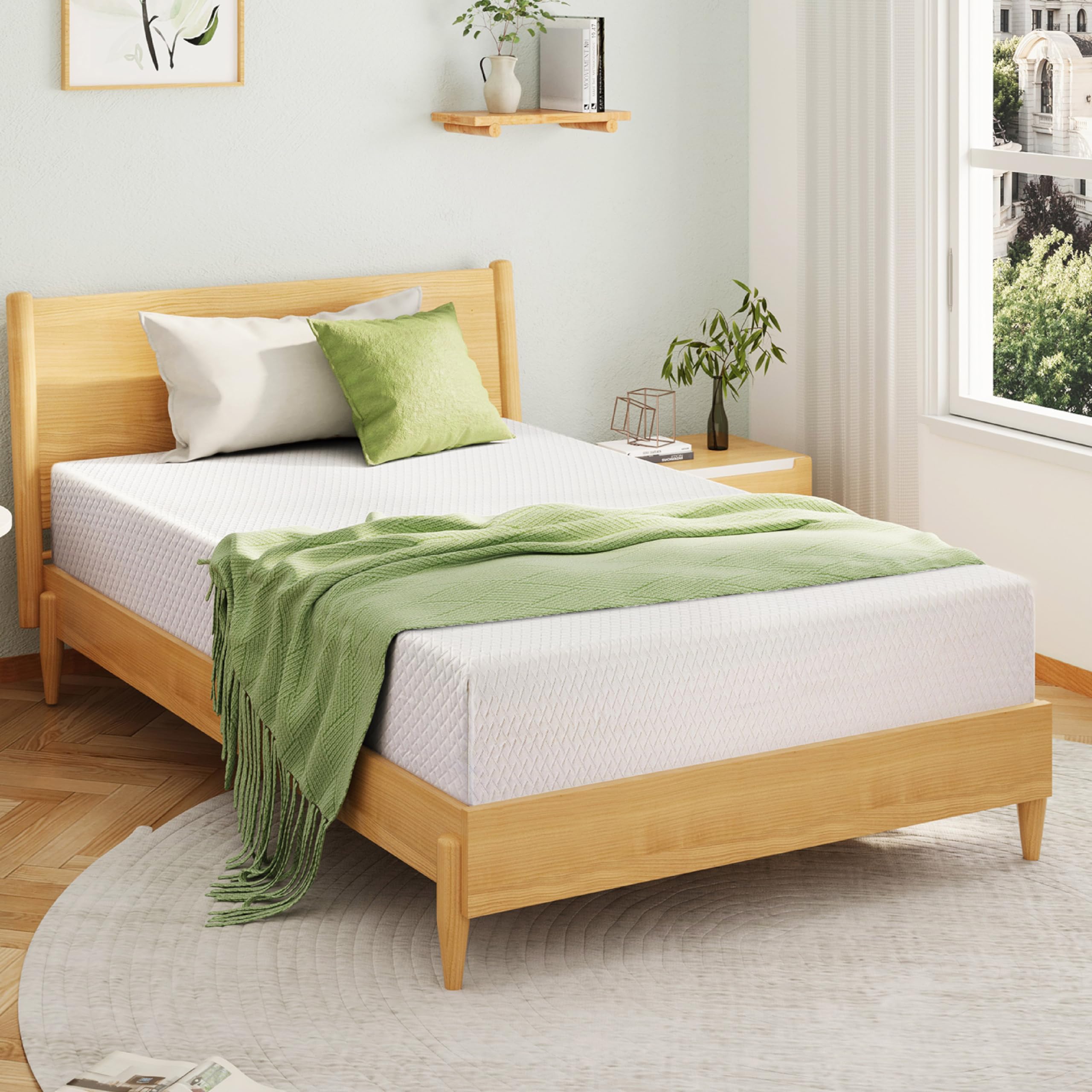 Full Size Memory Foam Mattress,  Bed Mattress in A Box