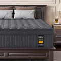 Firm Queen Size Mattress, 14 inch Hybrid Mattress in a Box with Extra Back and Lumbar Hip