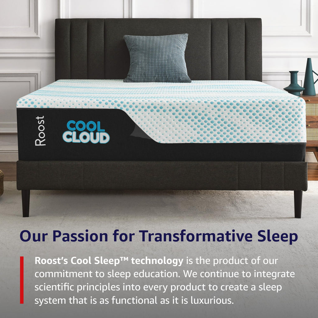 14-Inch King Mattress, Copper Smart Thermic Gel Cooling for Hot Sleepers & Back Pain Relief, Medium Firm Hybrid