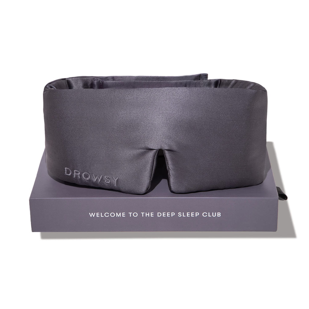 Silk Sleep Mask - Face-Hugging, Padded Cocoon for Luxury Sleep in Total Darkness