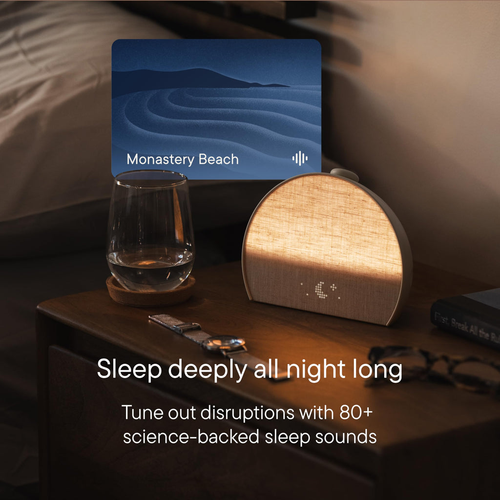 Hatch Restore 3 Sunrise Alarm Clock, Sound Machine, Smart Light (Cocoa) - White Noise