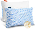 Shredded Memory Foam Pillows King Size Set of 2, Cooling Pillow Firm and Soft Adjustable