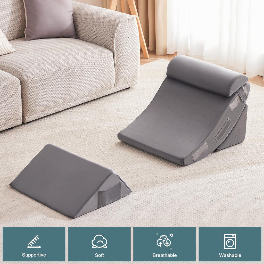 9PCS Wedge Pillow Set for After Surgery Recovery
