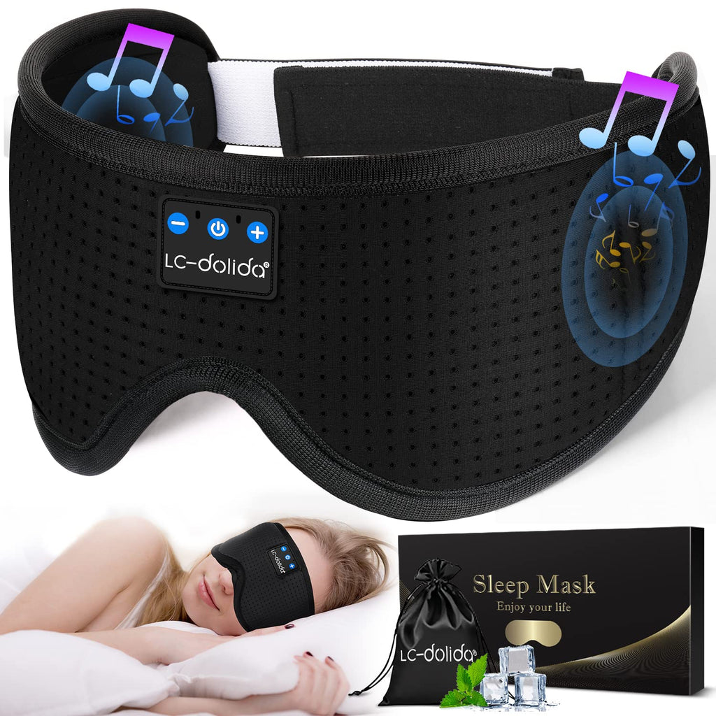Sleep Headphones, 3D Sleep Mask Bluetooth Wireless Music Eye Mask
