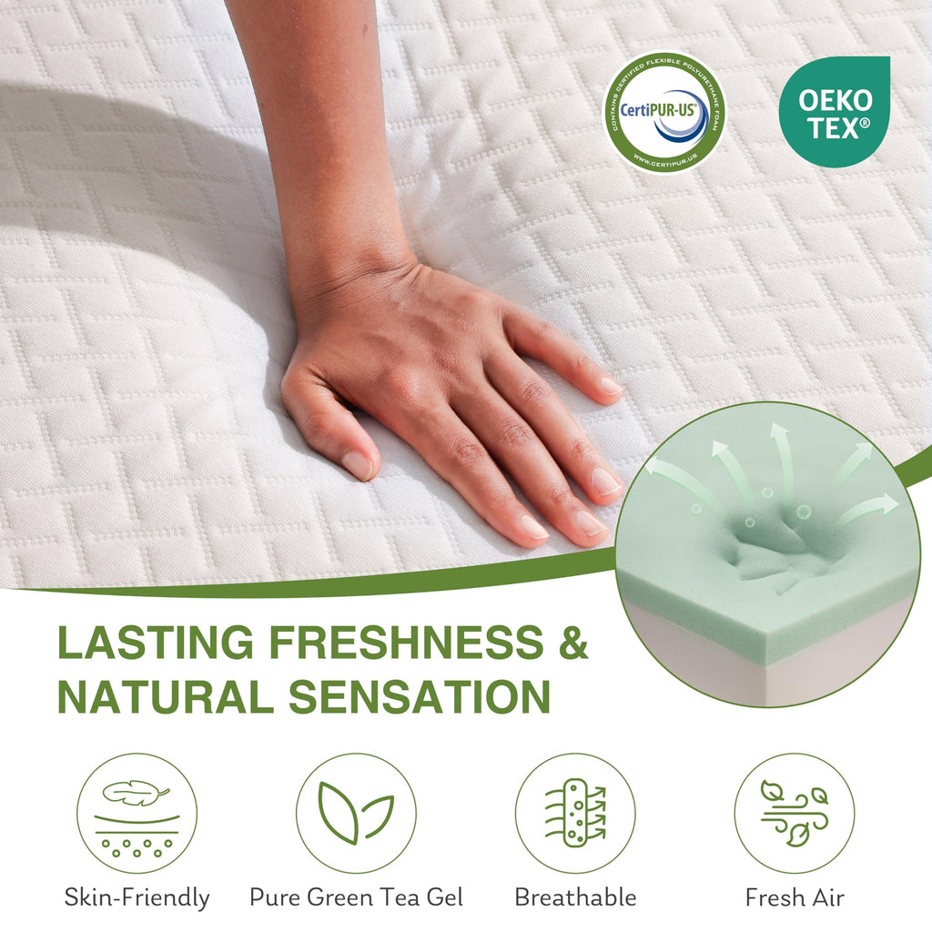 Full Size Memory Foam Mattress,  Bed Mattress in A Box