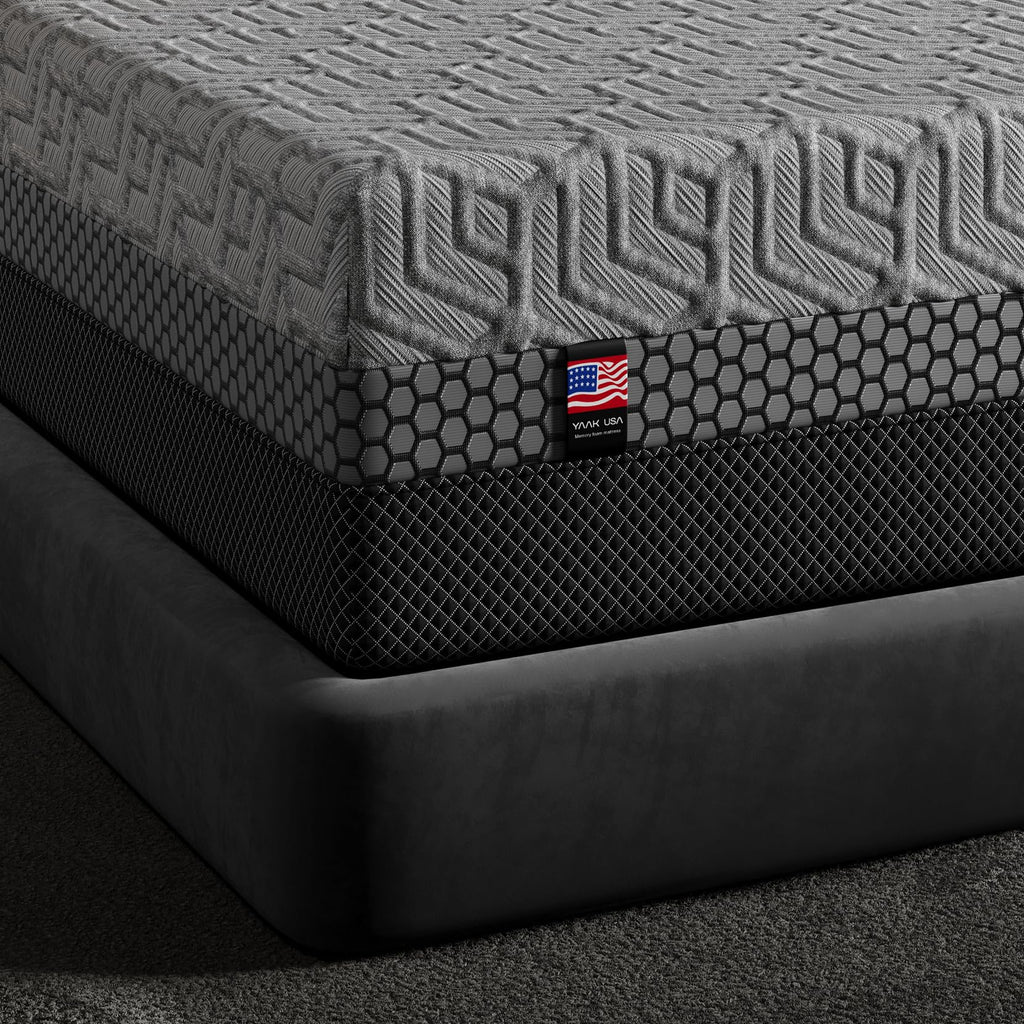 12 Inch Memory Foam Mattress in a Box for Back Pain, Cooling Gel Bed
