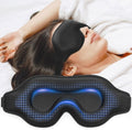 Weighted Eye Mask for Sleeping, 3D Contoured Sleep Mask Blackout with Adjustable
